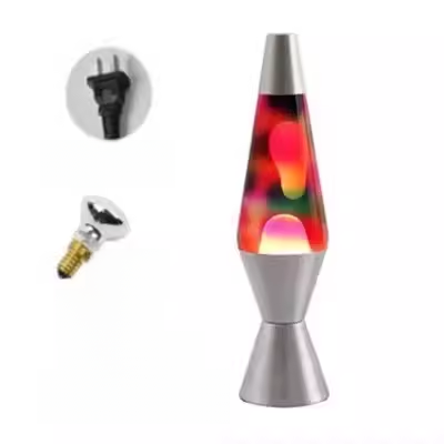 Volcanic Lava Lamp with Floating Wax Effect