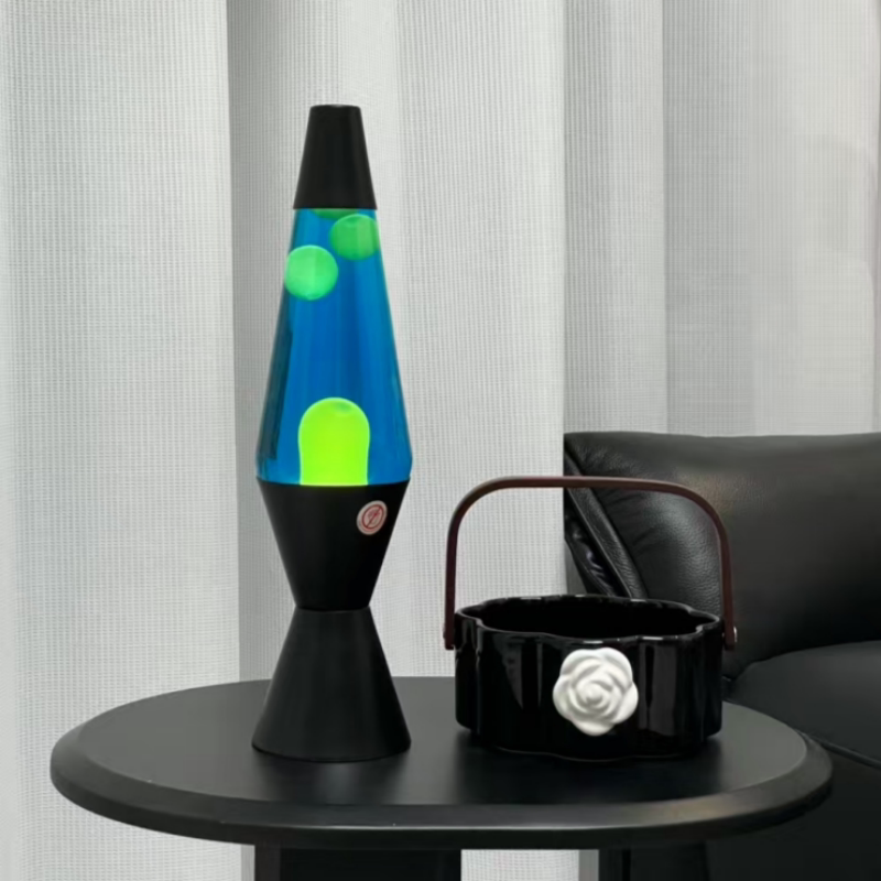 Volcanic Lava Lamp with Floating Wax Effect