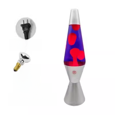 Volcanic Lava Lamp with Floating Wax Effect