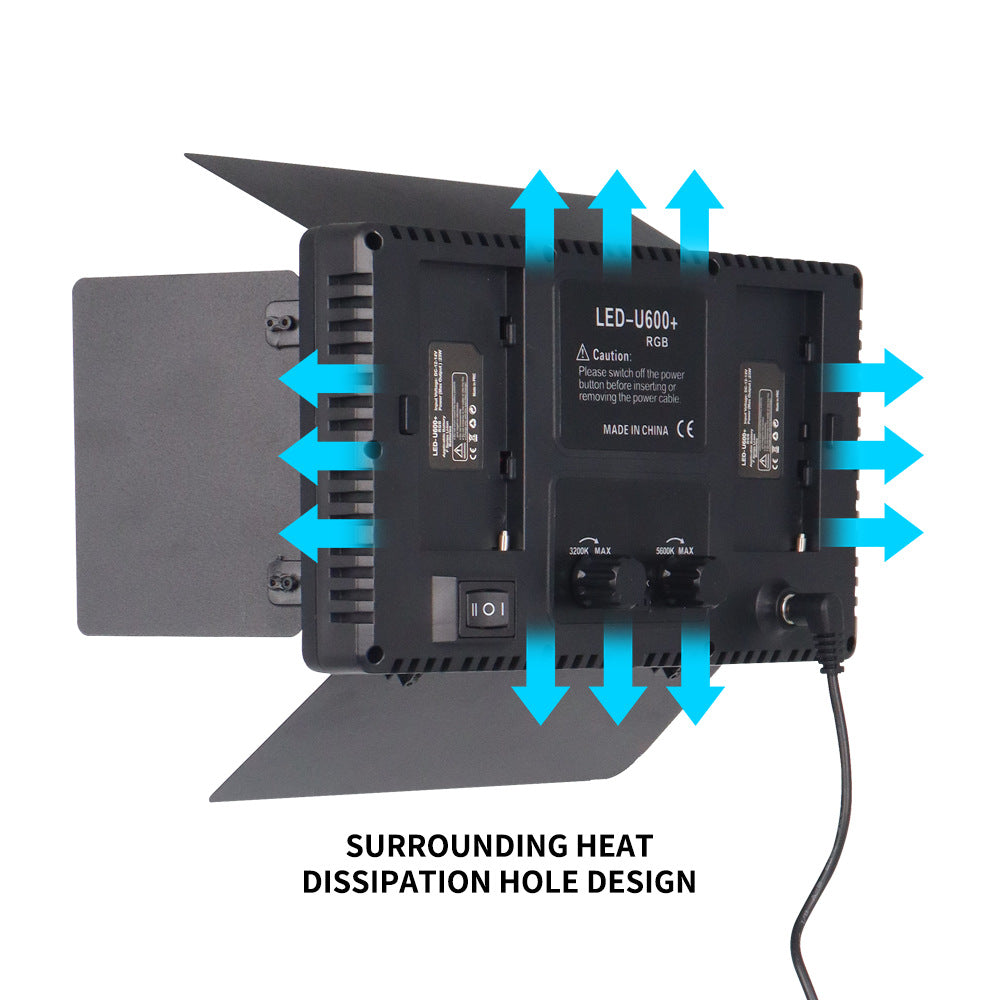 Portable LED Video Fill Light with RGB
