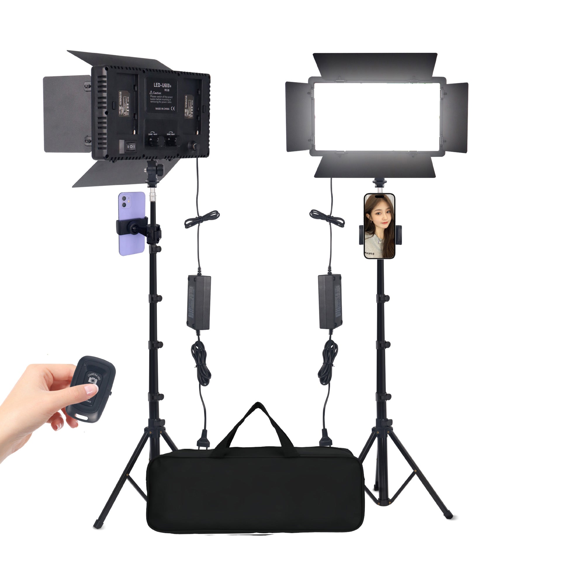 Portable LED Video Fill Light with RGB