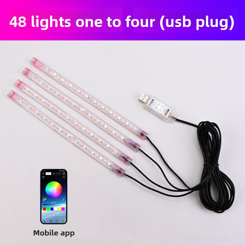 LED foot ambient light