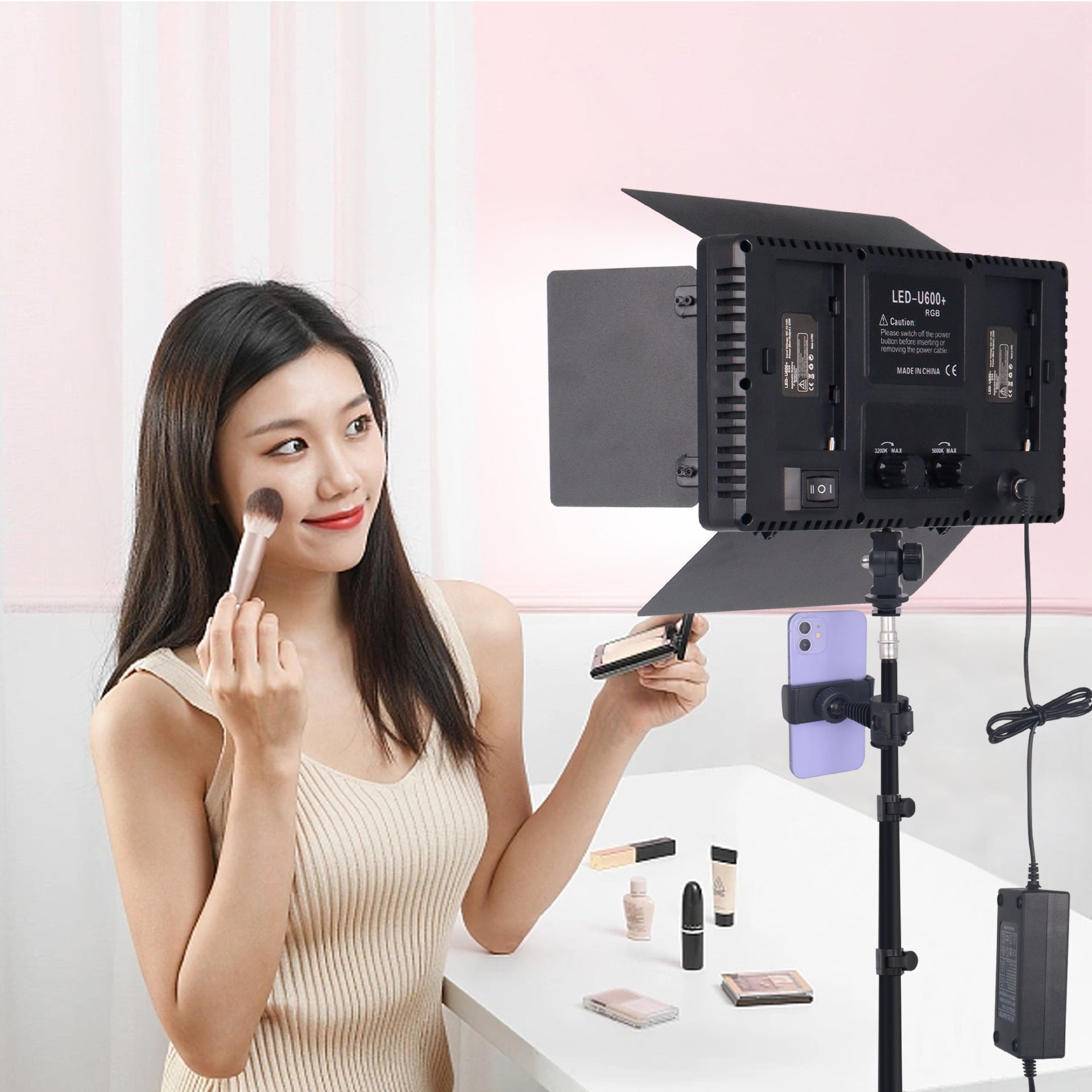 Portable LED Video Fill Light with RGB