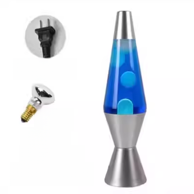 Volcanic Lava Lamp with Floating Wax Effect