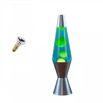 Volcanic Lava Lamp with Floating Wax Effect